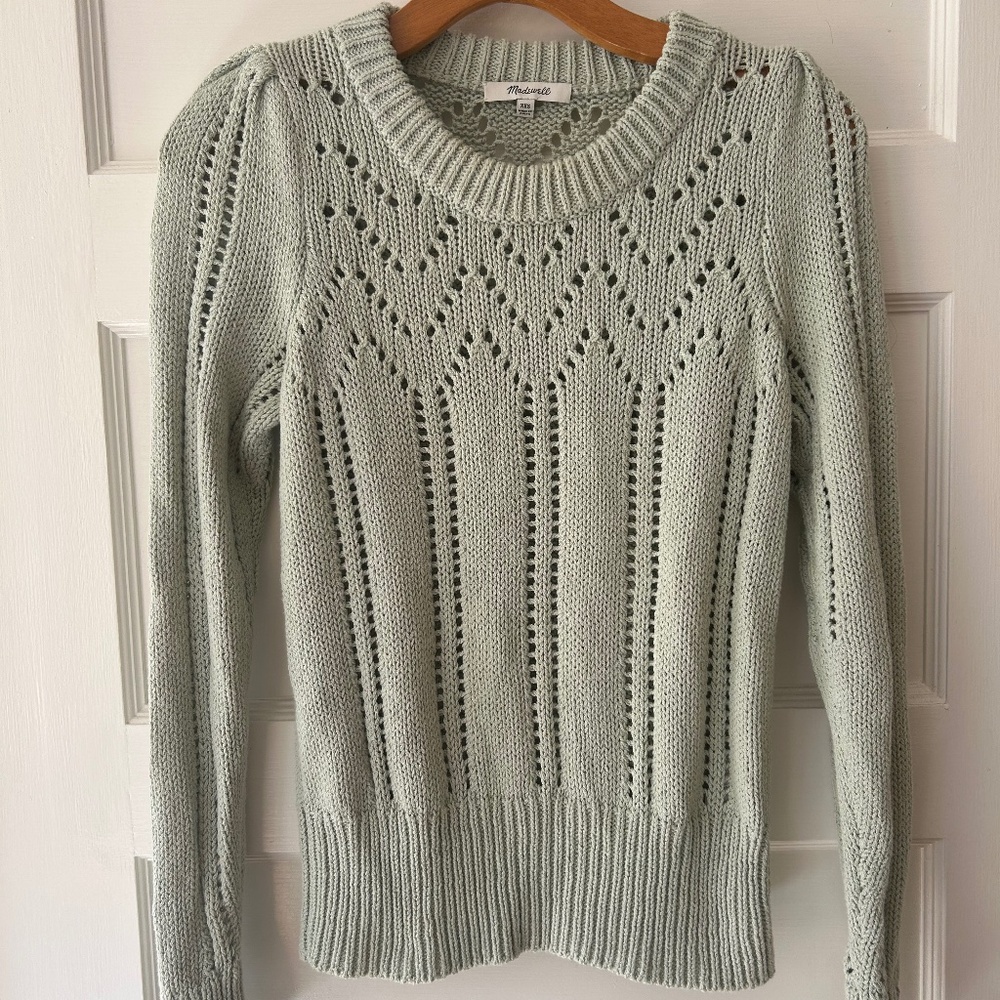 Madewell Crochet Sweater
